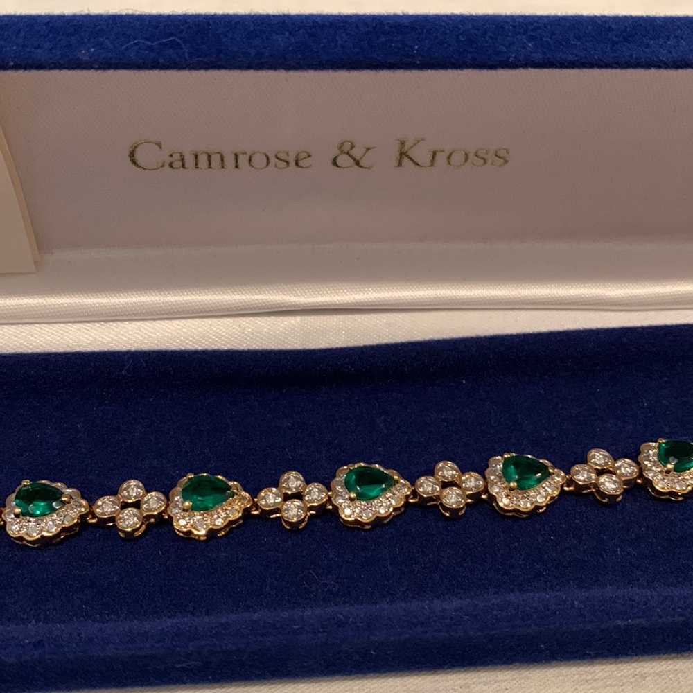 Jacquline Kennedy Emerald Bracelet *retired*